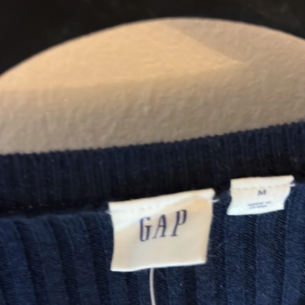 GAP Rib Cozy Tunic, Navy, M - Picture 5 of 10